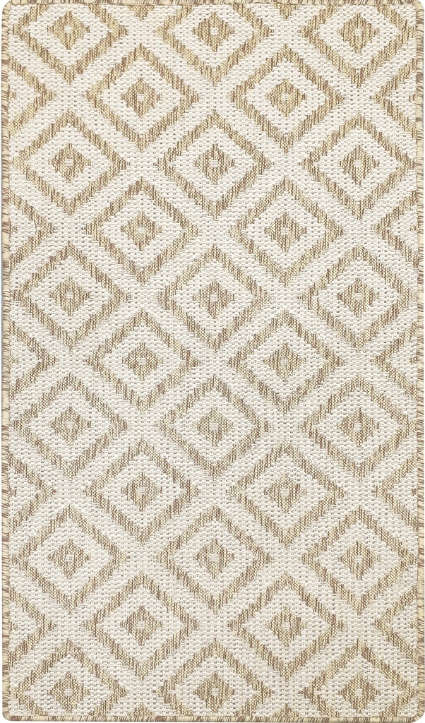 Ковер Эко 94 Безворсовый 77014 Бежевый