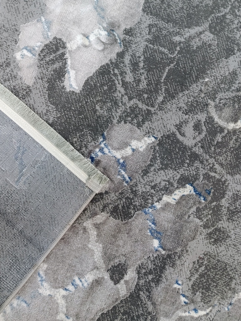 Ковер Bodrum современный 8019 серый