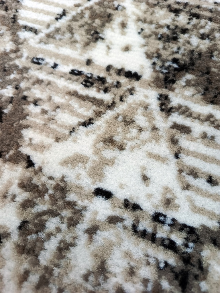 Ковер ЛАЙЛА ДЕ ЛЮКС современный 15850 бежевый