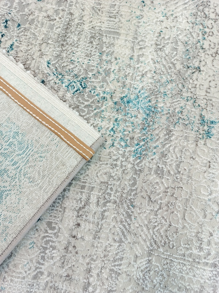Ковер ANTIK Современный 5574A бирюзовый