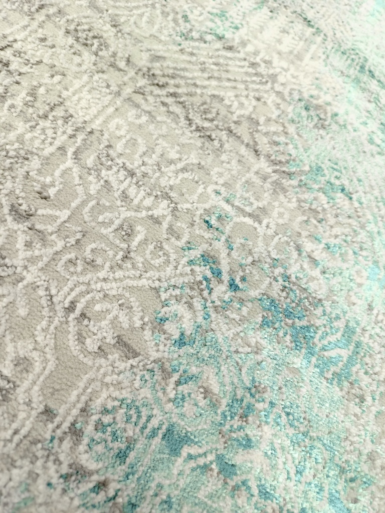 Ковер ANTIK Современный 5574A бирюзовый