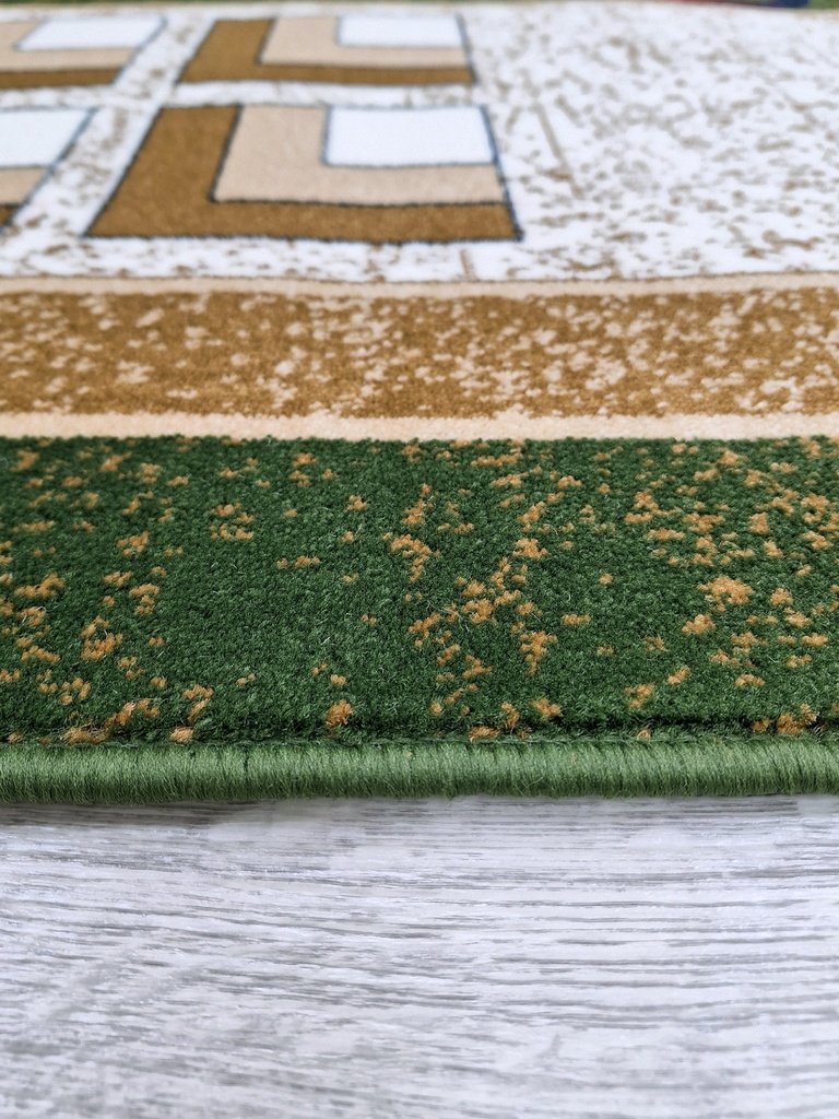 Ковер Ноктюрн Современный 41505/03 зеленый овал