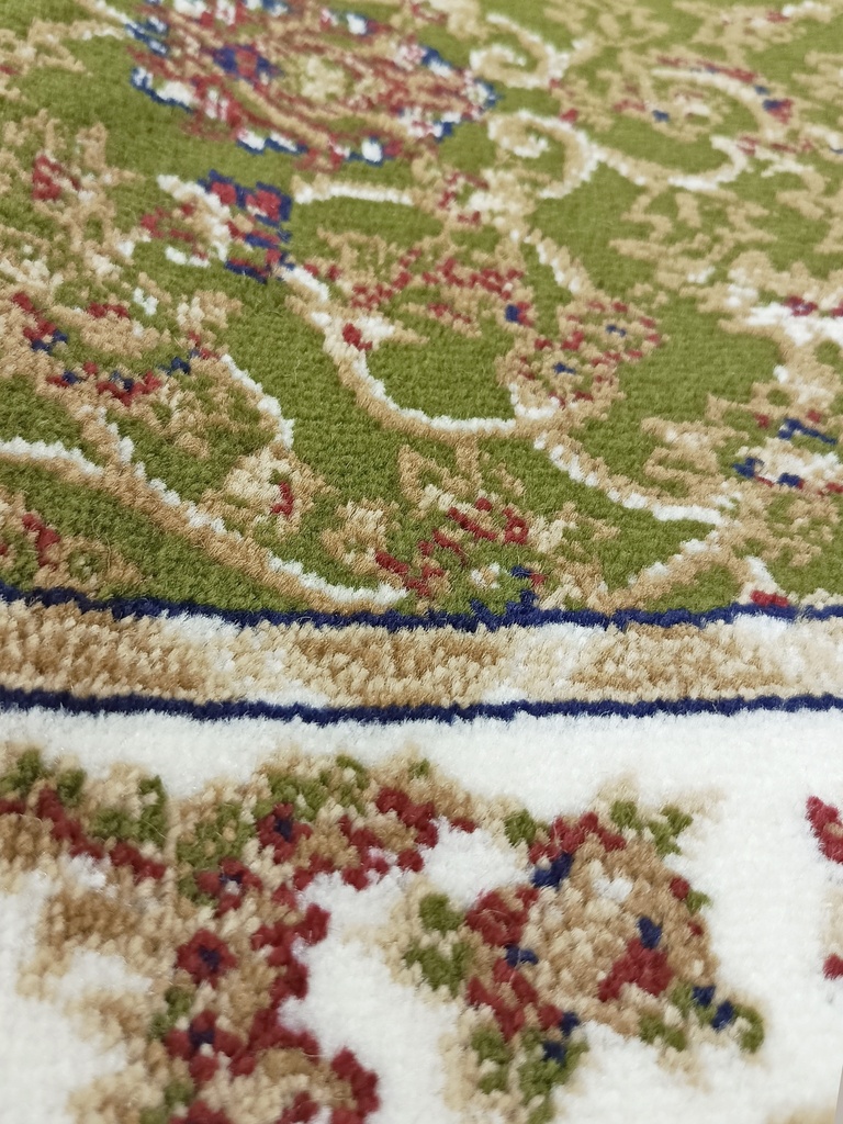 Ковер Акварель классический 20624_22111 зеленый