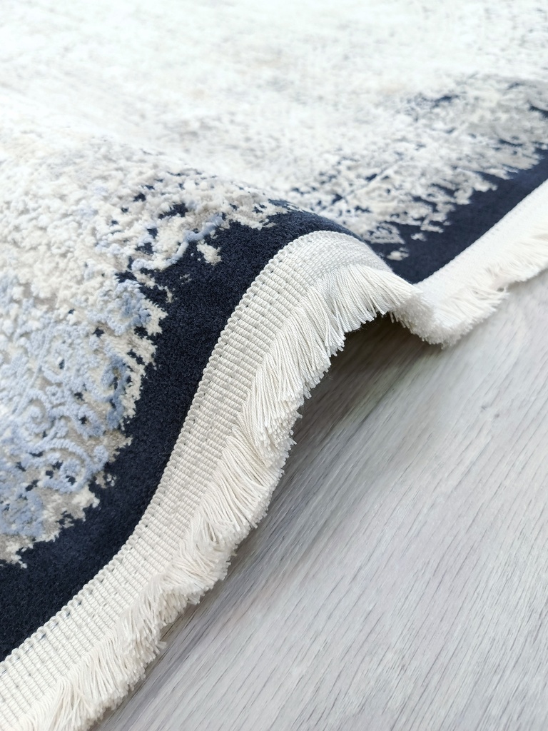 Ковер Deco Современный 10135 Синий овал