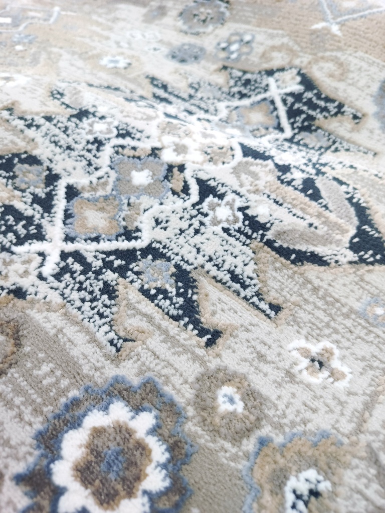 Ковер Deco современный 27334 серый