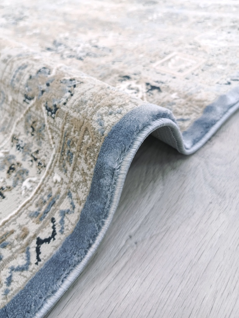 Ковер Deco современный 27334 голубой