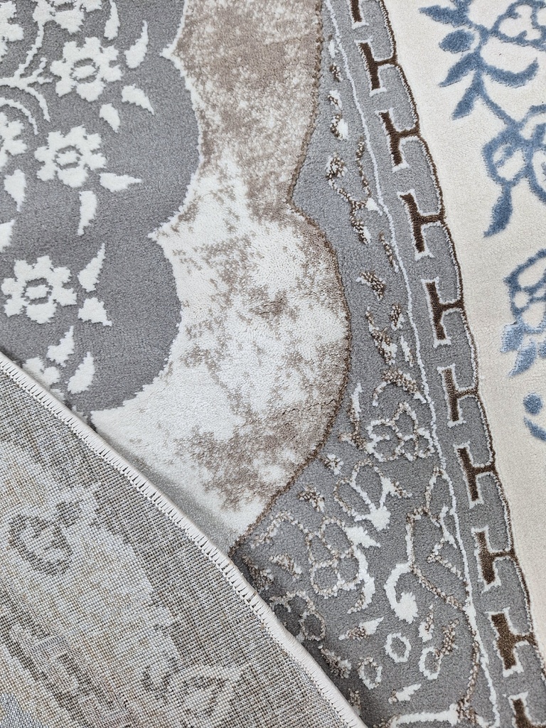 Ковер Лакшери классический 27715_23357 бежевый овал