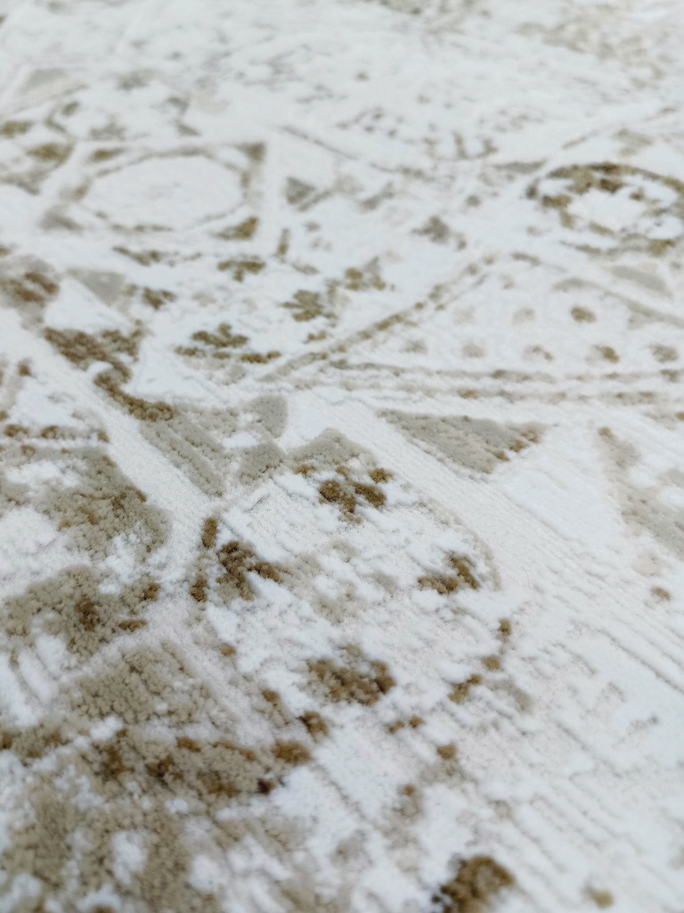 Ковер ZENITH Современный 27085 Бежевый