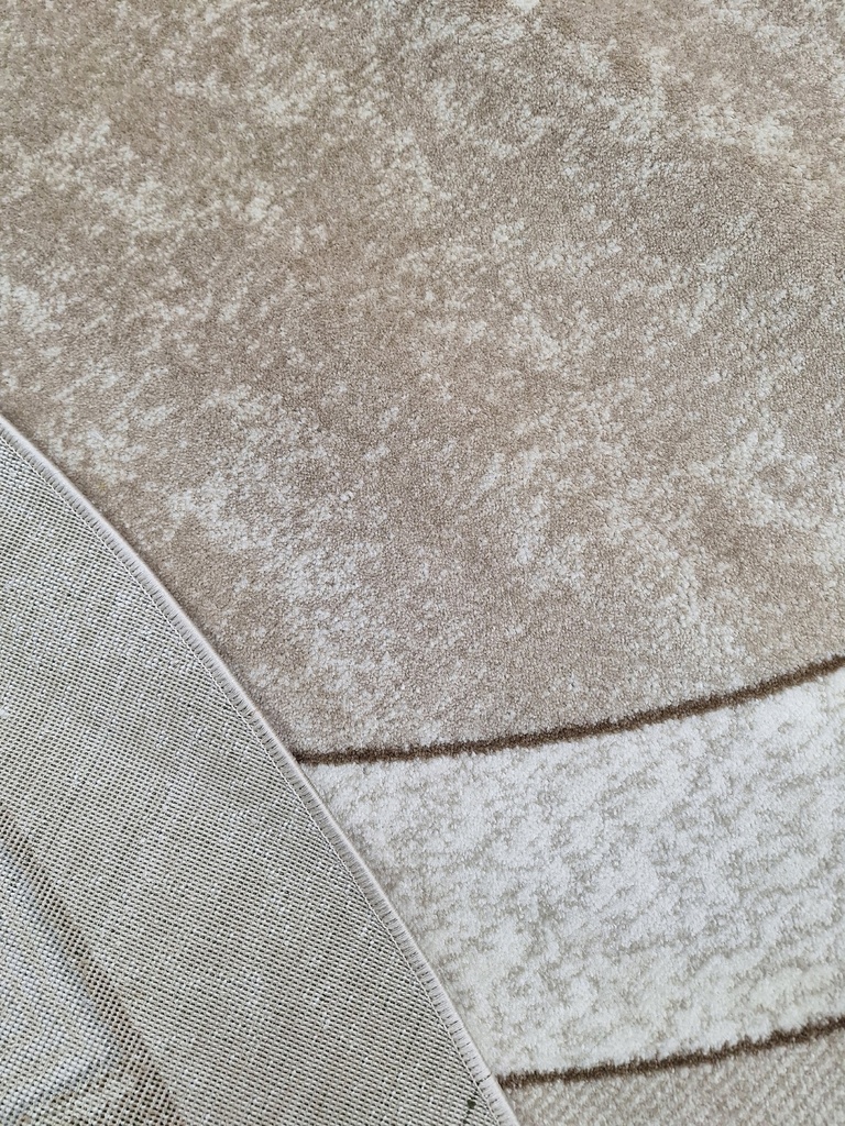 Ковер КРУИЗ современный 22413_29766 бежевый овал