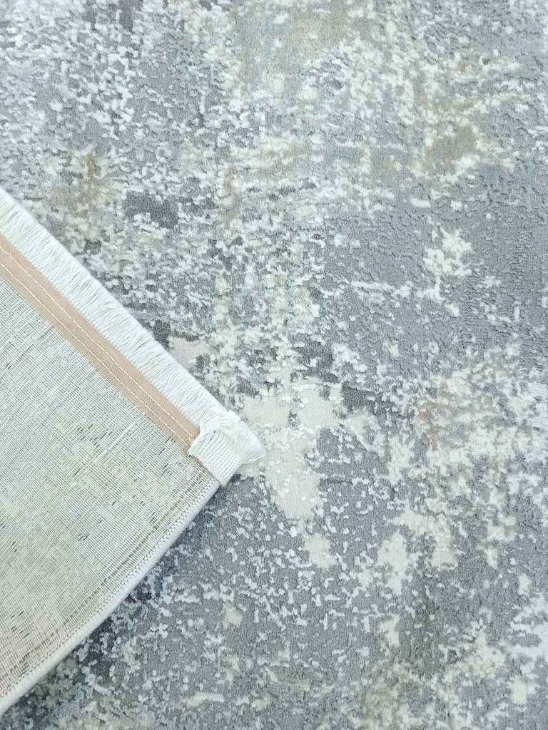 Ковер Лакшери современный 27705_23428 серый