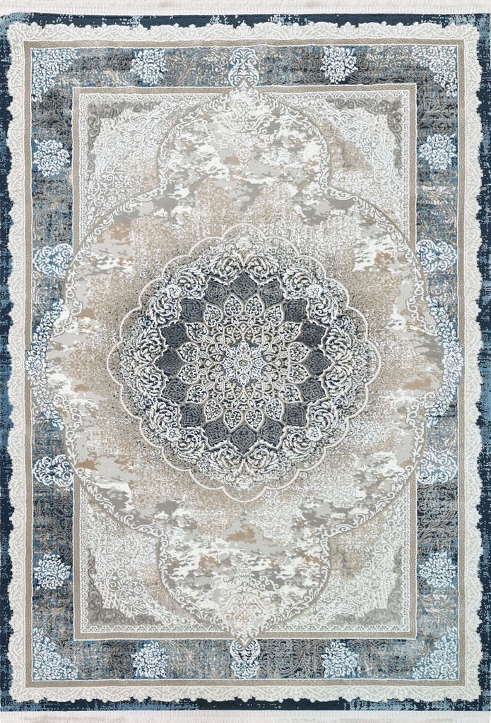 Ковер Deco Классический 27257 голубой