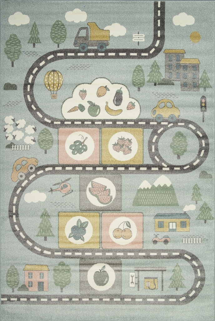 Ковер IZUMRUD Детский 214 разноцветный