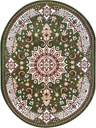 Ковер Сапфир Классический 41485/03 Зеленый овал