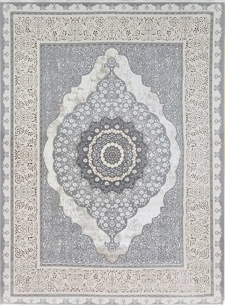 Ковер Лакшери классический 27715_23353 серый