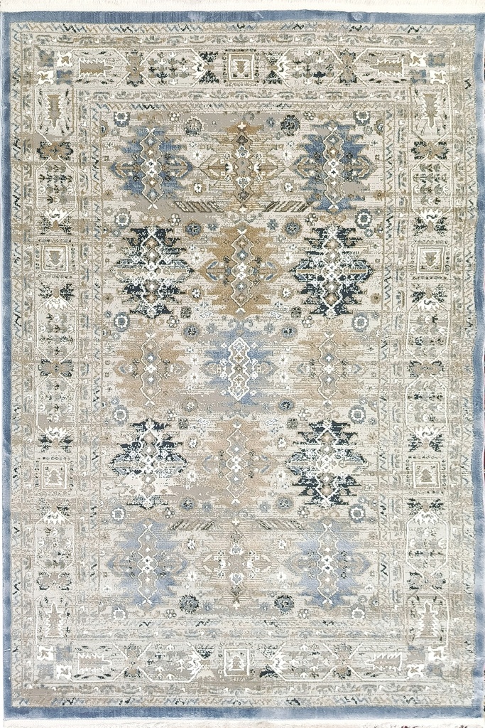 Ковер Deco современный 27334 голубой