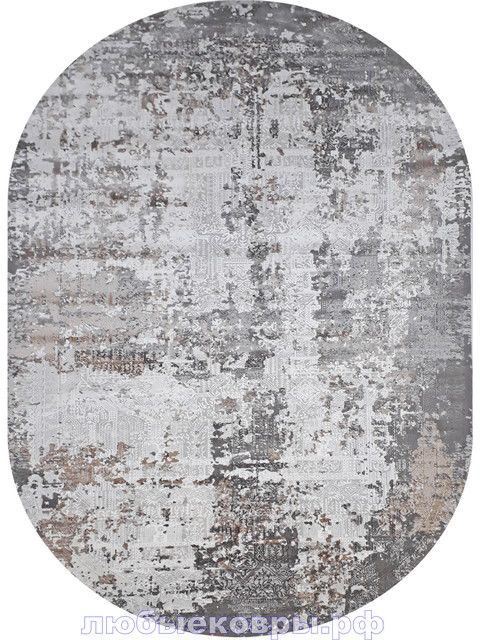 Ковер Deco Современный 27087 Серый овал