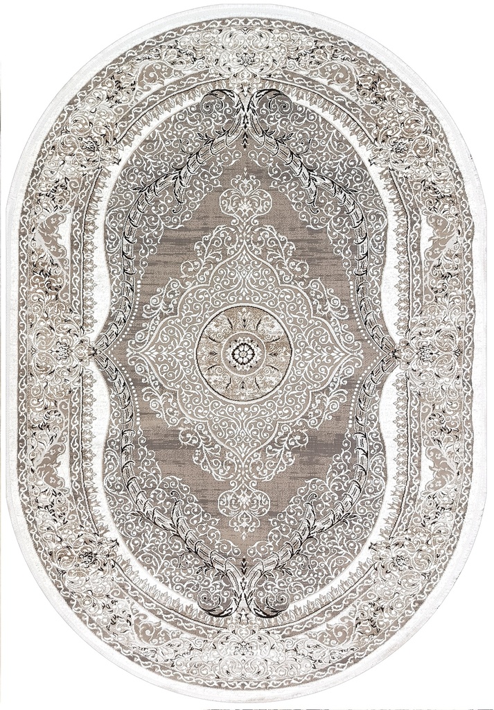 Ковер Deco Классический 10137 бежевый овал