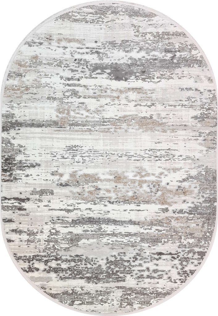Ковер Deco Современный 10132 Серый овал