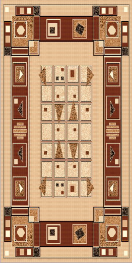 Ковер Золушка Современный 3 Бежевый