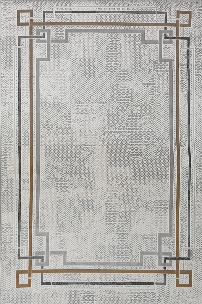 Ковер SARAR Современный  F527A Серый