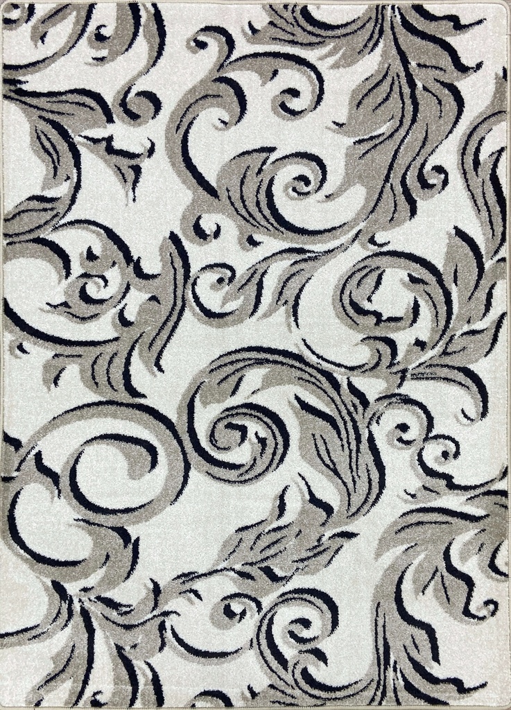 Ковер Альфа Современный 88016/26 Кремово-серый