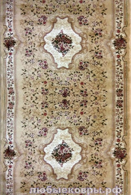 Дорожка VALENCIA DELUXE Классический d317 Бежевый