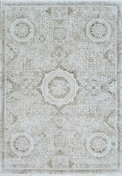 [ZENITH 27085A BROWN-CREAM] Ковер ZENITH Современный 27085 Бежевый