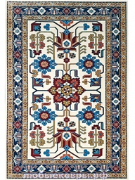 Ковер Pazirik Классический Mehraban Кремовый