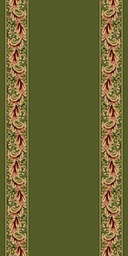 Дорожка Valencia Классический d044 Зеленый 