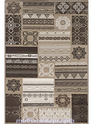 Ковер Блюз Современный 55237 Коричневый